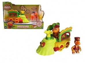 Игровой набор - Поезд Динозавров с фигурками Бадди и Кондуктора - Все на борт! (Jazwares, Т59402)