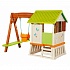 Лесной домик на опорах с качелями 2-в-1 и горкой Smoby 810601 - миниатюра №4