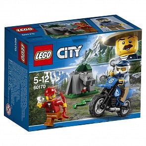 Конструктор Lego City – Погоня на внедорожниках City Police (Lego, 60170-L)