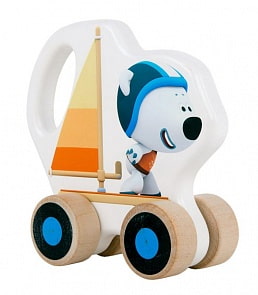 Каталка Ми-Ми-Мишки - Тучка (Деревяшки, BBW011)