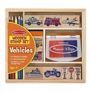 Набор печатей - Транспорт (Melissa&Doug, 2409_md)
