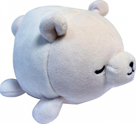 Мягкая игрушка - Медвежонок полярный белый, 13 см 