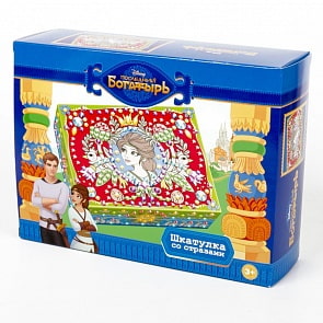 Набор для творчества. Последний Богатырь. Шкатулка со стразами - Василиса (Десятое королевство, 01987ДК)