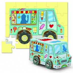 Пазл – Мороженица, 24 детали (Crocodile Creek, 2810-2)