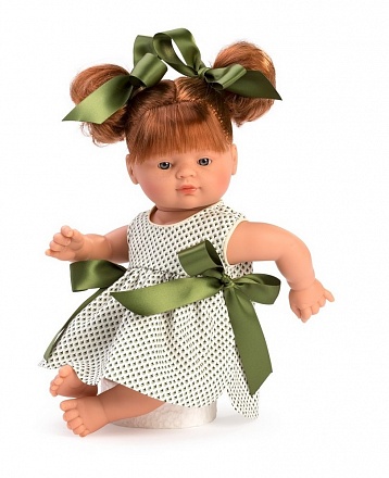 Кукла Джулия 36 см в платье с веснушками 
