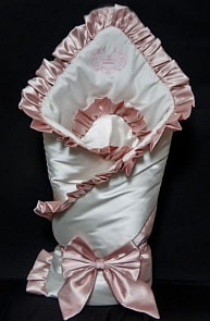 Комплект на выписку – Дольче Вита, пудра (Мой Ангелок, Л-4050)