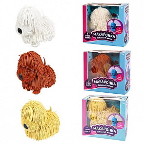 Интерактивная игрушка - Собака Макаронка, ходит, свет и звук (ABtoys, PT-01099) (ассортимент)