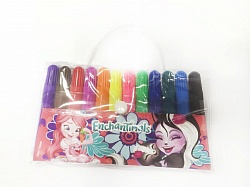 Фломастеры Enchantimals, 12 цветов, в сумочке (Centrum, 88723) - миниатюра