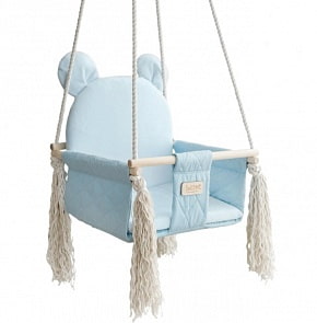 Качели подвесные Sweet Bear, цвет: лазурный (Orion toys, 7640)