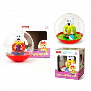 Неваляшка шар - Медведь Митя (Stellar, 01706)