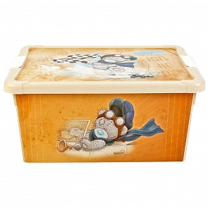 Ящик универсальный с аппликацией - Me To You, бежевый (Бытпласт, 43130540799)