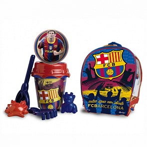 Песочный набор в рюкзаке "Барселона" с лейкой (Unice, UN 23125)