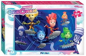 Пазлы Фиксики, 360 деталей (Step Puzzle, 96106)