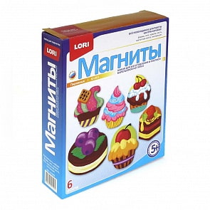 Фигурки на магнитах - Пирожные (Lori, М-063-no_)