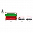 Игровой набор - Депо-переноска для 3 поездов, 1 поезд и вагон  - миниатюра №1