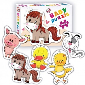 Пазл из серии Baby Puzzle - На ферме (Дрофа-медиа, 3846)