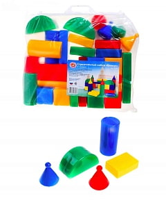 Строительный набор – Блокус, 31 элемент (Строим вместе счастливое детство, 5180)