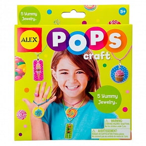 Набор для творчества из серии Pops Craft - Украшения любимые сладости (Alex, 1291)