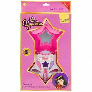 Набор косметики Царевны Соня: тени, тени с блестками, помада (Милая леди, 10123E2-TSA) (ассортимент)