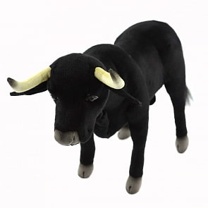 Мягкая игрушка - Испанский бык, 45 см (Hansa, 6038)