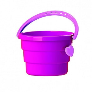 Ведро – Принцесса, розовое (Пластмастер, 7100)