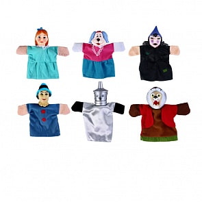 Кукольный театр – Волшебник изумрудного города, 6 кукол (Жирафики, 68323)