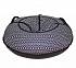 Санки надувные - Тюбинг, скандинавский орнамент черный, диаметр 118 см  - миниатюра №2