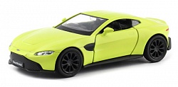 Металлическая машина - Aston Martin Vantage 2018, 1:32, желтый (RMZ City, 554044-YL) - миниатюра