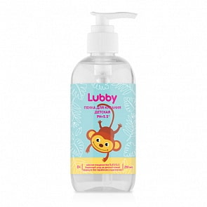 Детская пенка для купания, 250 мл (Lubby, 20575/48/12)