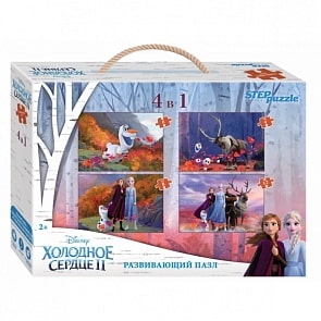Напольный пазл-мозаика - Холодное сердце-2, средний (Step Puzzle, 70165)