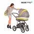 Детская коляска Bebetto Murano Colours  2 в 1 шасси матовый графит/GRM C02  - миниатюра №19