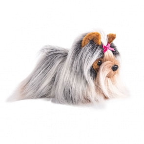 Мягкая игрушка - Йоркширский терьер, 20 см (Gulliver, 76-2127T-33)