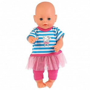 Одежда для кукол размером 40-42 см. – Костюм с воланами (Карапуз, OTF-1912S-RU)
