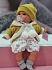 Кукла Инесса в желтом, озвученная, 30 см  - миниатюра №1
