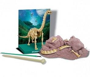 Набор юного археолога - Откопай скелет Брахиозавра (4M, 00-03237)