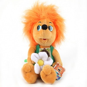 Интерактивная мягкая игрушка - Ёжик из серии Трям, здравствуйте, озвученный, русский чип, 25 см. (Мульти-Пульти, F8-W1561sim)