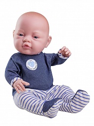 Кукла Бэби в синих ползунках, 45 см, девочка (Paola Reina, 05151) - миниатюра