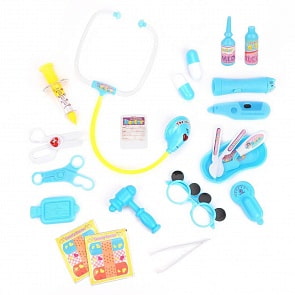 Набор доктора в чемодане, 21 предмет (Наша игрушка, 219) (ассортимент)