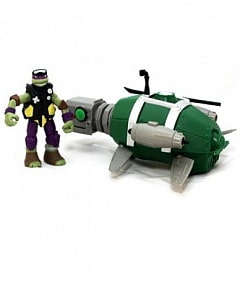 Лодка амфибия с фигуркой Черепашки Ниндзя (TMNT, 94007)