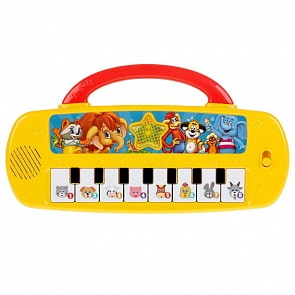 Пианино – Весeлые нотки, 8 песен из м/ф, 8 стихотворений о животных (Умка, HT884-R)