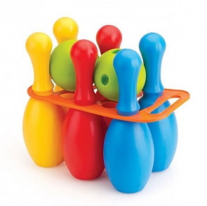 Большой набор боулинг из 6 кеглей и 2 шаров (Dolu, DL_6070)