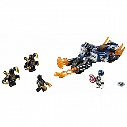 Конструктор Lego Super Heroes - Капитан Америка: Атака Аутрайдеров (Lego, 76123) - миниатюра