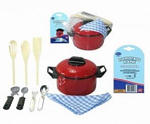 Игровой набор посуды для кухни, 10 предметов (RINZO, PT-00113)