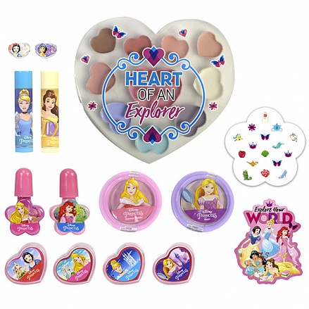 Игровой набор детской декоративной косметики Princess для лица и ногтей 