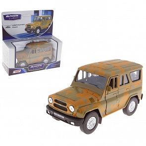 Машинка металлическая UAZ-Hunter – Спецназ, 1:38 (Autotime, 11456(11456W-RUS)