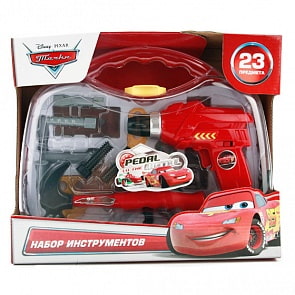 Набор инструментов «Тачки Дисней», 23 предмета (Играем вместе, HWA803560sim)