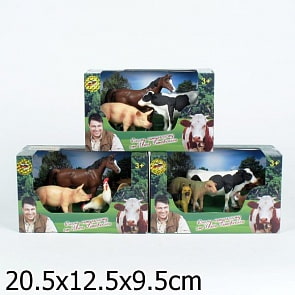 Набор фигурок «Домашние животные» (Играем вместе, 9542-1-2-3sim)