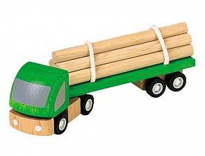 Деревянная машинка - Лесовоз (Plan Toys, 6005)