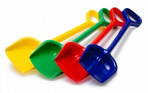 Лопатка детская, 46 см (Снежкодел, ЛП02) (ассортимент)