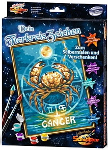 Раскраска по номерам, Знаки Зодиака. Рак (Schipper, 9390675)